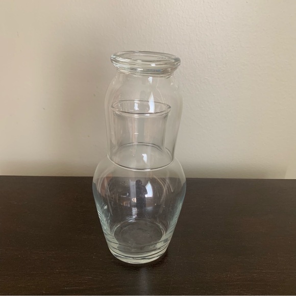 Bedside Tumble Up, Night Carafe Glass and Bottle 16oz - Picture 2 of 10